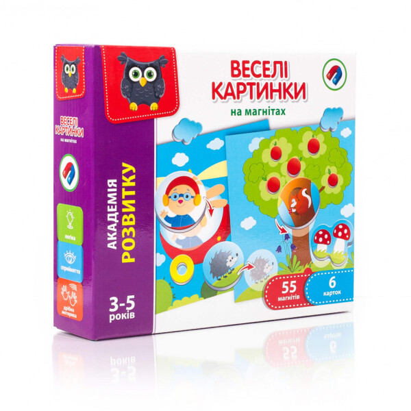 

Магнитная игра VT5422 ( "Веселые картинки" VT5422-06 (укр))