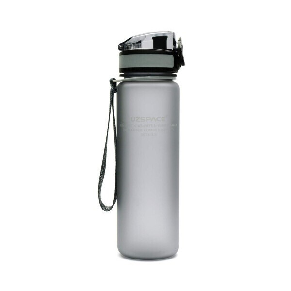 

Бутылка для воды Uzspace Colorful Frosted-Tritan 500 мл Серый (32549)