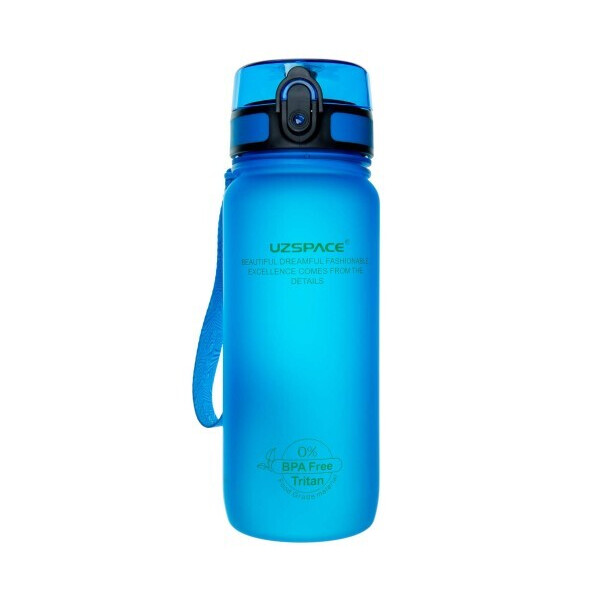 

Бутылка для воды Uzspace Colorful Frosted-Tritan 650 мл Синий (32554)