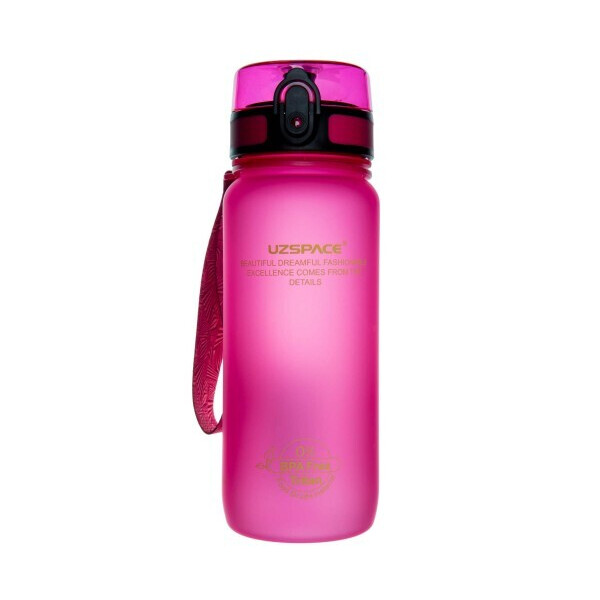

Бутылка для воды Uzspace Colorful Frosted-Tritan 650 мл Розовый (32555)