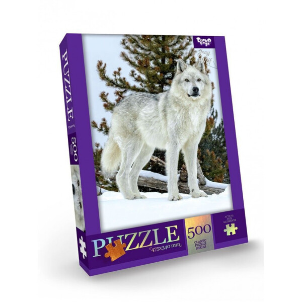 

Пазлы 500 элементов C500-13-01-12 (Белый волк)