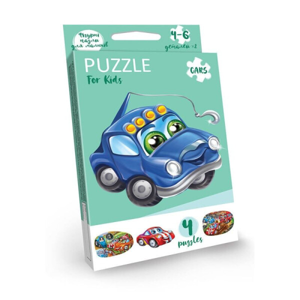 

Развивающие пазлы "Puzzle For Kids" PFK-05-12 (Машинка)