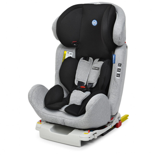 

Автокресло ME 1041(Gray Black) BRAVO ISOFIX детское, группа 0+/1-2-3, серо-черный