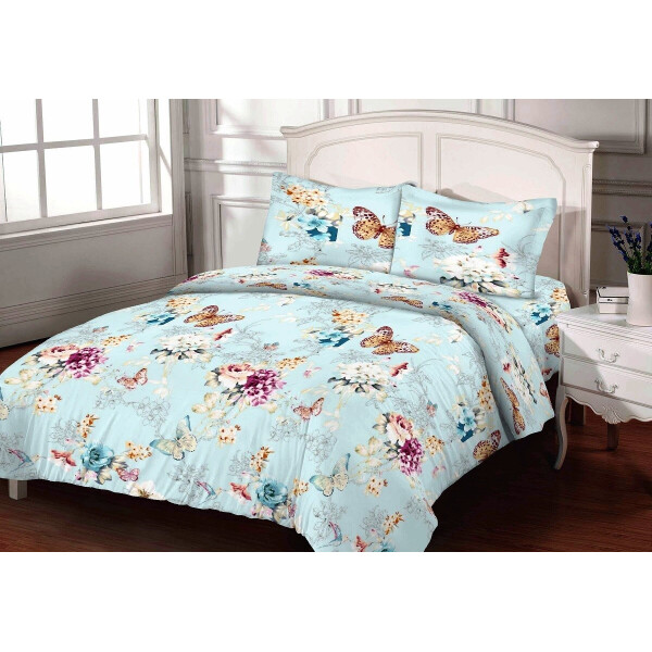 

Постельное белье Zastelli BUTTERFLY бязь двуспальное 175х210