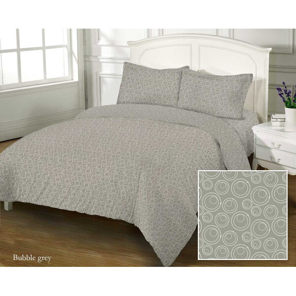 

Постельное белье Zastelli BUBBLE GREY GOLD USA бязь евро 200х220