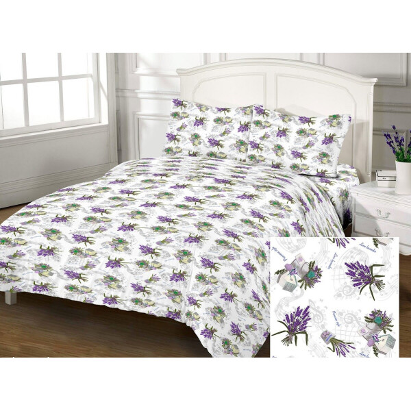 

Постельное белье Zastelli LAVANDER GOLD USA бязь евро 200х220