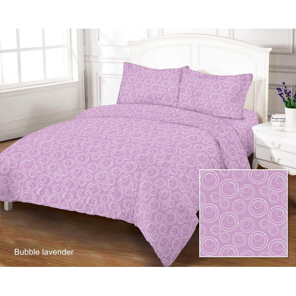 

Постельное белье Zastelli BUBBLE Lavander GOLD USA Бязь семейное 2х145х210