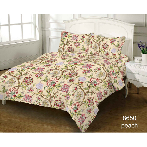 

Постельное белье Zastelli 8650 Peach бязь двуспальное 175х210
