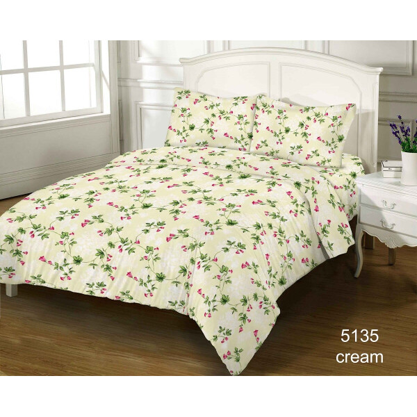 

Постельное белье Zastelli 5135 Cream GOLD USA бязь евро 200х220