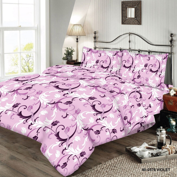 

Постельное белье Zastelli 40-0576 Violet GOLD USA бязь полуторное 145х210