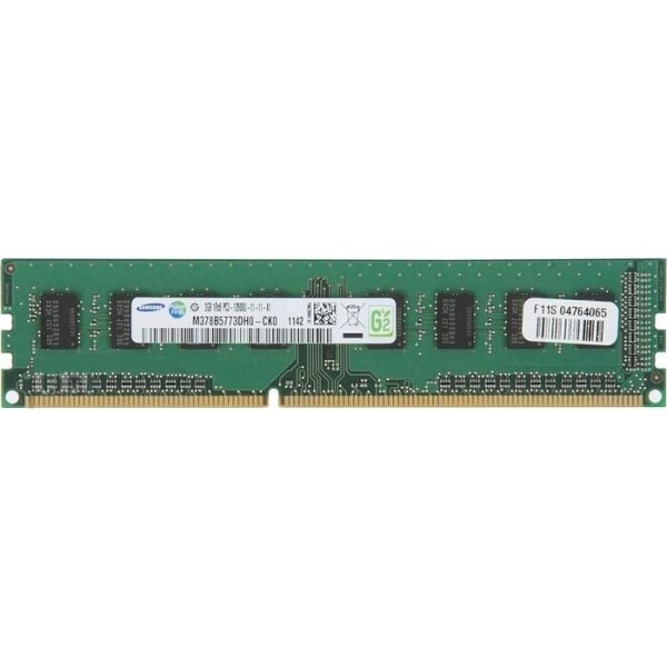 

Оперативная память Samsung DDR3 2GB 1600MHz 1.5v (M378B5773DH0-CK0)