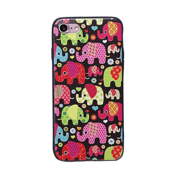 

TPU чехол Animals Print Series для Apple iPhone 8 plus (5.5") Слоники (12054222)
