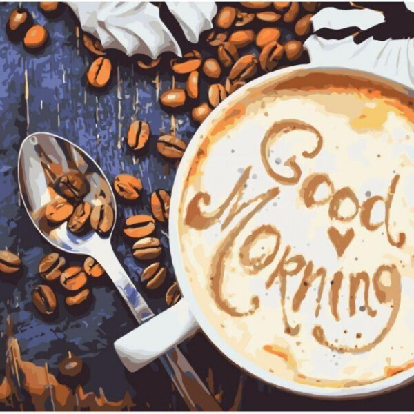 

Картина по номерам Идейка Good Morning 40x40см, сложность 5, КНО5522
