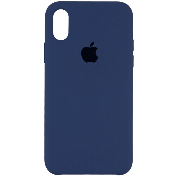 

Чехол Silicone Case (AA) для Apple iPhone XR (6.1") Синий / Grey Cobalt (134540)