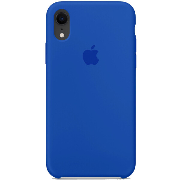 

Чехол Silicone Case (AA) для Apple iPhone XR (6.1") Синий / Blue (136068)