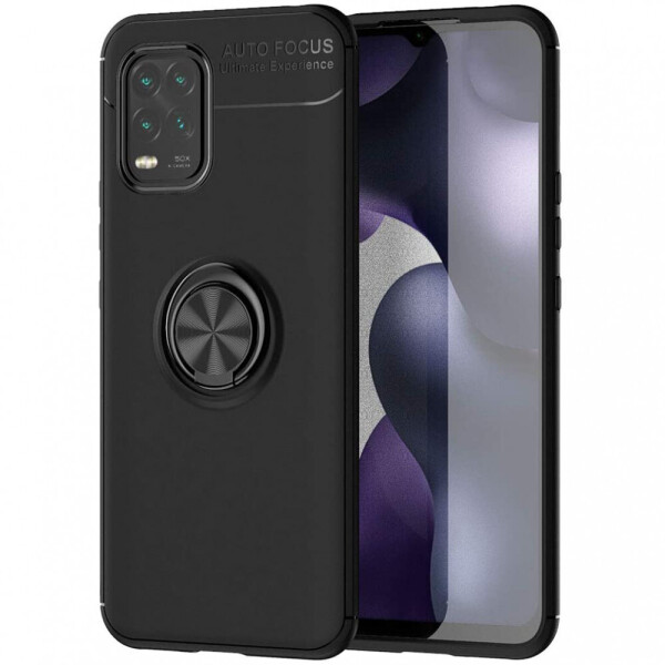 

TPU чехол Deen ColorRing под магнитный держатель (opp) для Xiaomi Mi 10 Lite Черный / Черный (135467)