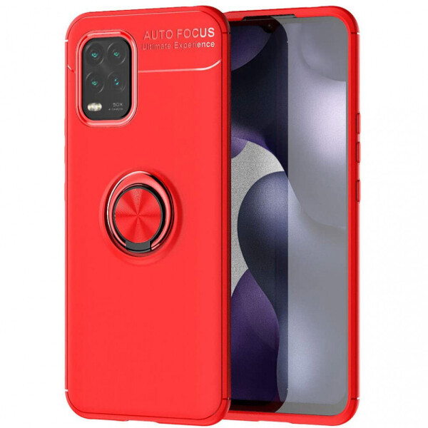 

TPU чехол Deen ColorRing под магнитный держатель (opp) для Xiaomi Mi 10 Lite Красный / Красный (135480)