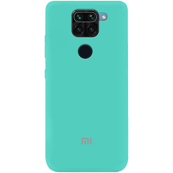 

Чехол Silicone Cover My Color Full Protective (A) для Xiaomi Redmi Note 9 Бирюзовый / Ocean Blue (137452)