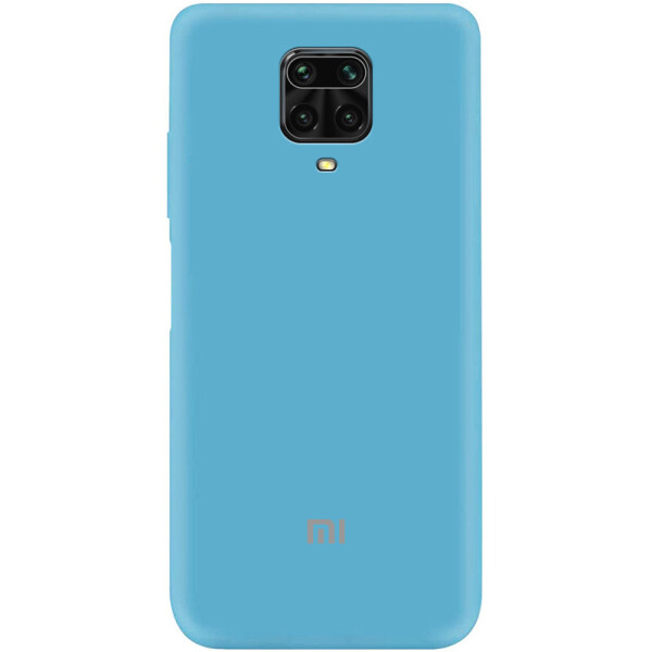 

Чехол Silicone Cover My Color Full Protective (A) для Xiaomi Redmi Note 9 Pro Голубой / Light Blue (77137485)