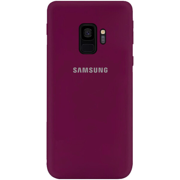 

Чехол Silicone Cover My Color Full Protective (A) для Samsung Galaxy S9 Бордовый / Marsala (139217)