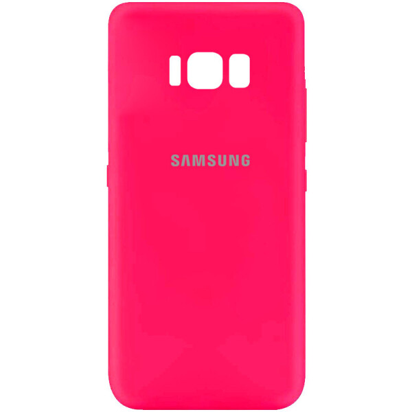 

Чехол Silicone Cover My Color Full Protective (A) для Samsung G955 Galaxy S8 Plus Розовый / Barbie pink (139409)