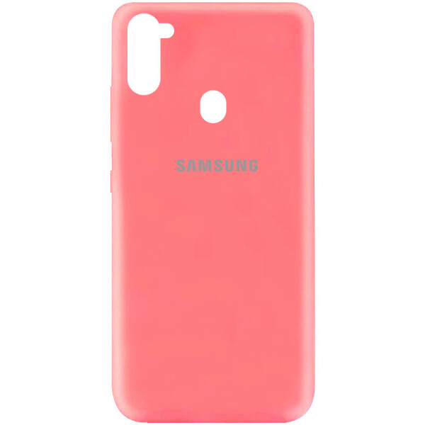 

Чехол Silicone Cover My Color Full Protective (A) для Samsung Galaxy A11 Розовый / Peach (139441)
