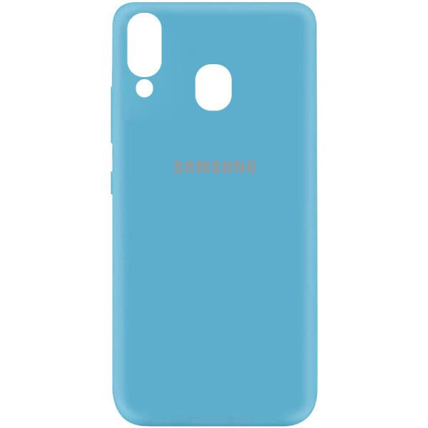 

Чехол Silicone Cover My Color Full Protective (A) для Samsung Galaxy A40 (A405F) Голубой / Light Blue (139458)