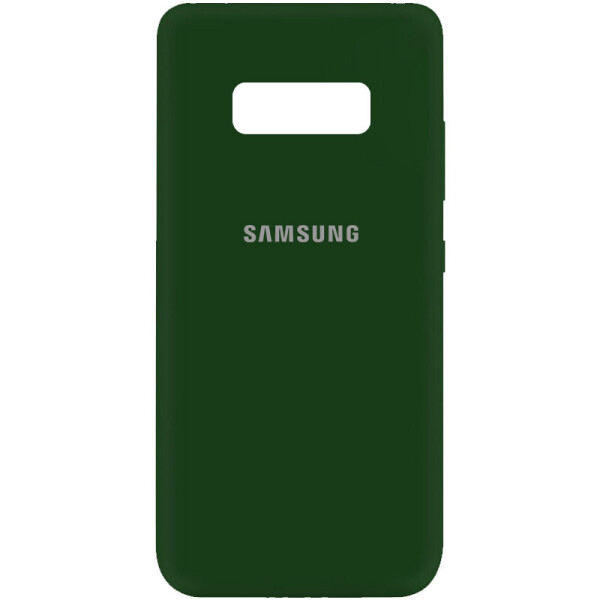 

Чехол Silicone Cover My Color Full Protective (A) для Samsung Galaxy S10e Зеленый / Dark green (139191)
