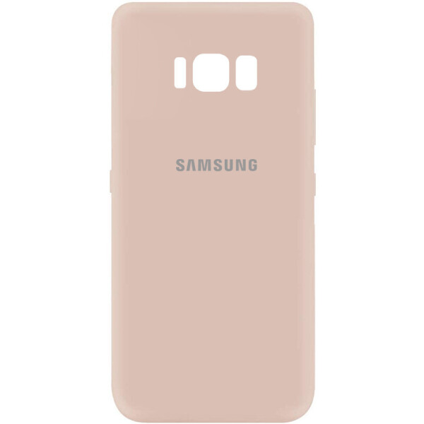 

Чехол Silicone Cover My Color Full Protective (A) для Samsung G955 Galaxy S8 Plus Розовый / Pink Sand (139413)