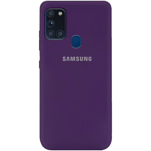 

Чехол Silicone Cover My Color Full Protective (A) для Samsung Galaxy A21s Фиолетовый / Purple (137266)