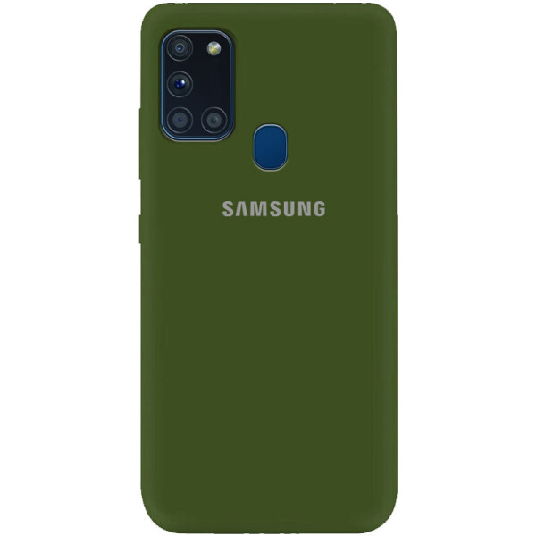 

Чехол Silicone Cover My Color Full Protective (A) для Samsung Galaxy A21s Зеленый / Forest green (137249)