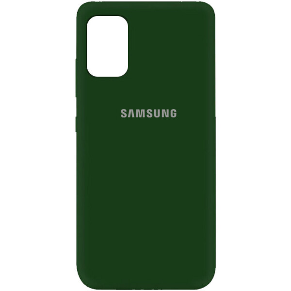 

Чехол Silicone Cover My Color Full Protective (A) для Samsung Galaxy A71 Зеленый / Dark green (139371)