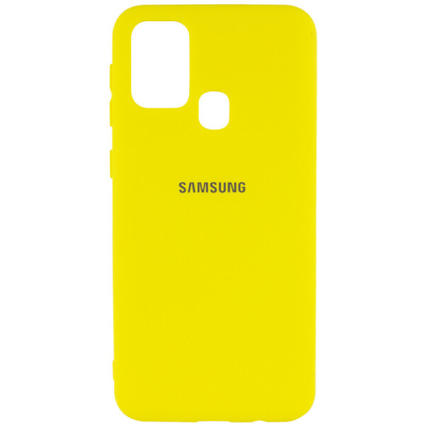 

Чехол Silicone Cover My Color Full Protective (A) для Samsung Galaxy M31 Желтый / Flash (137397)