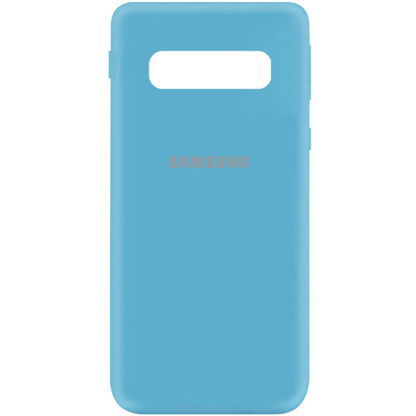 

Чехол Silicone Cover My Color Full Protective (A) для Samsung Galaxy S10 Голубой / Light Blue (139308)