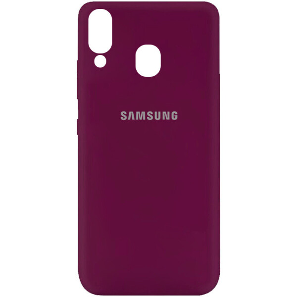 

Чехол Silicone Cover My Color Full Protective (A) для Samsung Galaxy A40 (A405F) Бордовый / Marsala (139457)