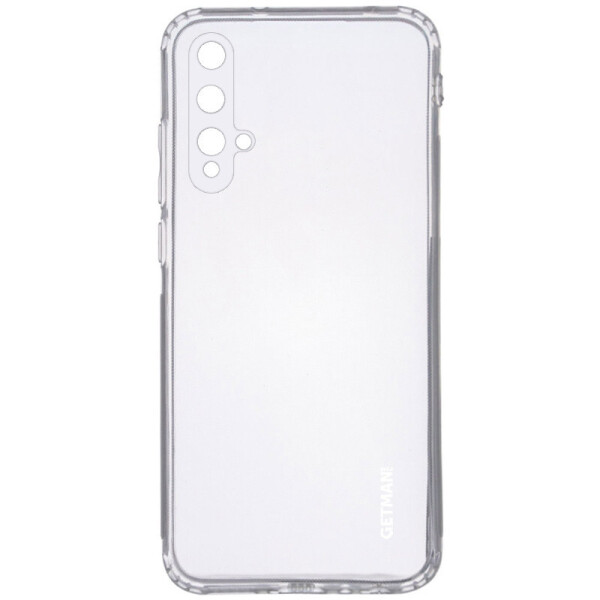 

TPU чехол GETMAN Clear 1,0 mm для Huawei Honor 20 Прозрачный (143867)