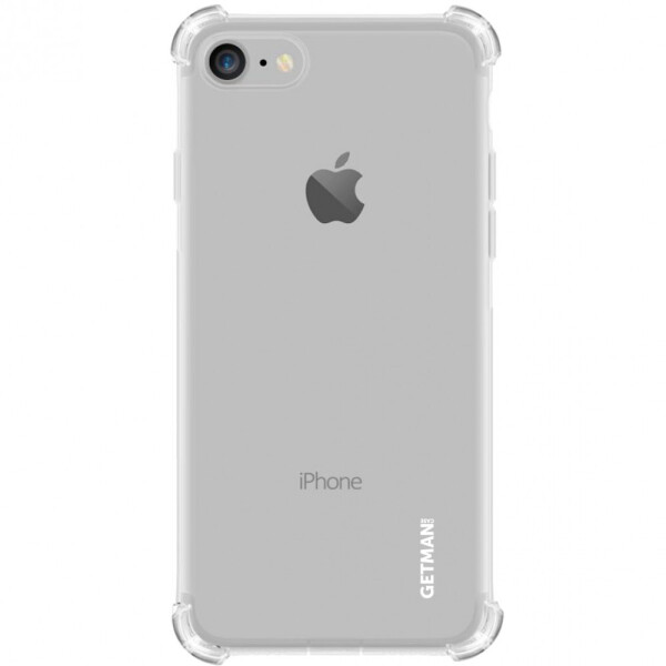 

TPU чехол GETMAN Ease logo усиленные углы для Apple iPhone 8 (4.7") Прозрачный / Transparent (140504)
