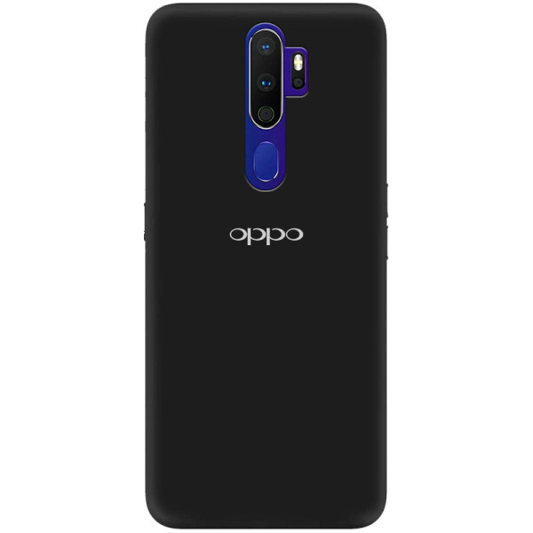 

Чехол Silicone Cover My Color Full Protective (A) для Oppo A9 (2020) Черный / Black (138023)