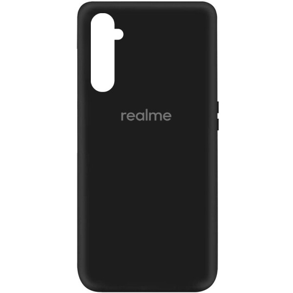 

Чехол Silicone Cover My Color Full Protective (A) для Realme 6 Черный / Black (137783)