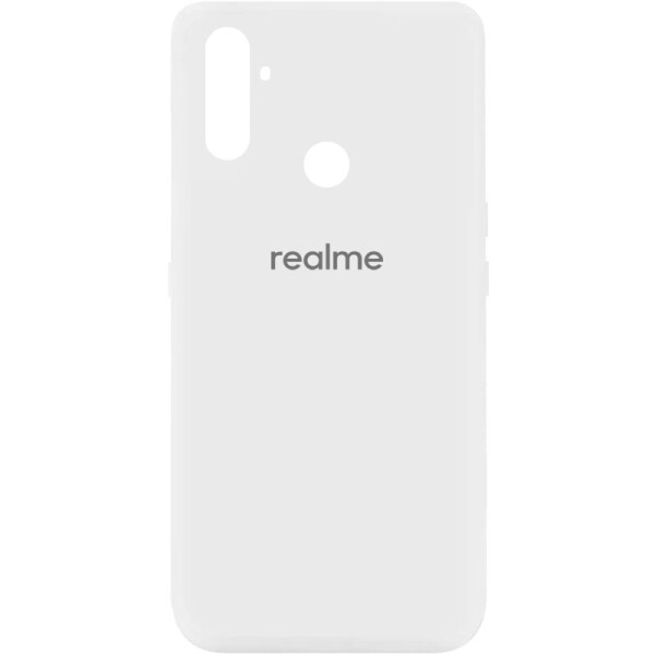

Чехол Silicone Cover My Color Full Protective (A) для Realme C3 Белый / White (137906)