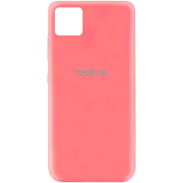 

Чехол Silicone Cover My Color Full Protective (A) для Realme C11 Розовый / Peach (143166)