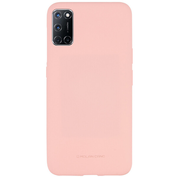 

TPU чехол Molan Cano Smooth для Oppo A52 Розовый (141464)