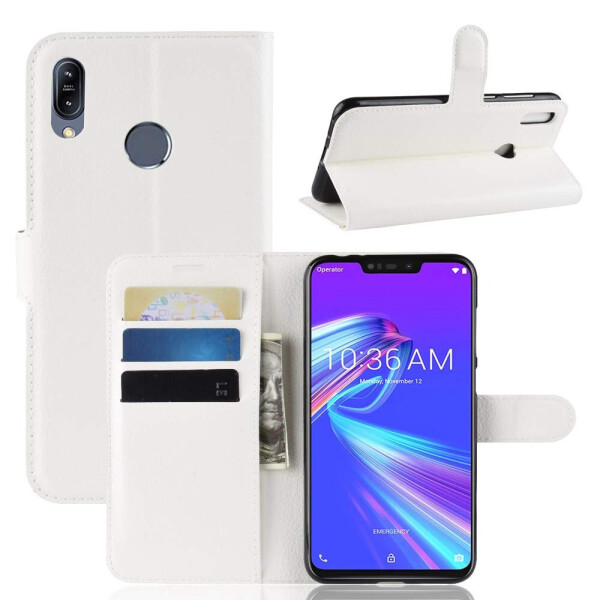 

Чехол-книжка Litchie Wallet для Asus Zenfone Max M2 Белый