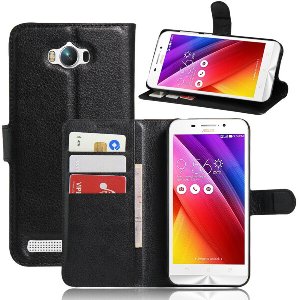 

Чехол-книжка Litchie Wallet для Asus Zenfone Max ZC550KL Черный