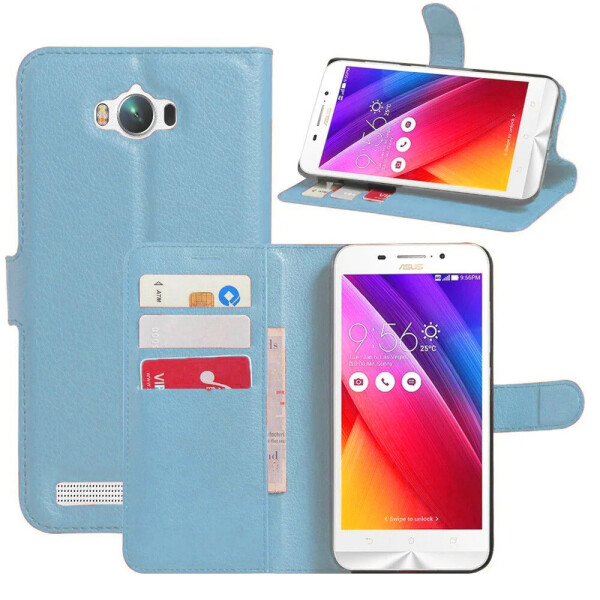

Чехол-книжка Litchie Wallet для Asus Zenfone Max ZC550KL Blue