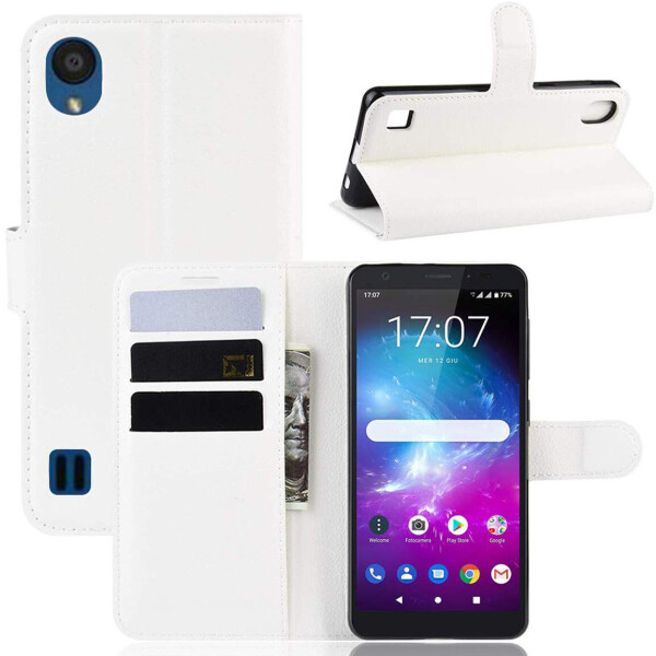 

Чехол-книжка Litchie Wallet для ZTE Blade A5 2019 White