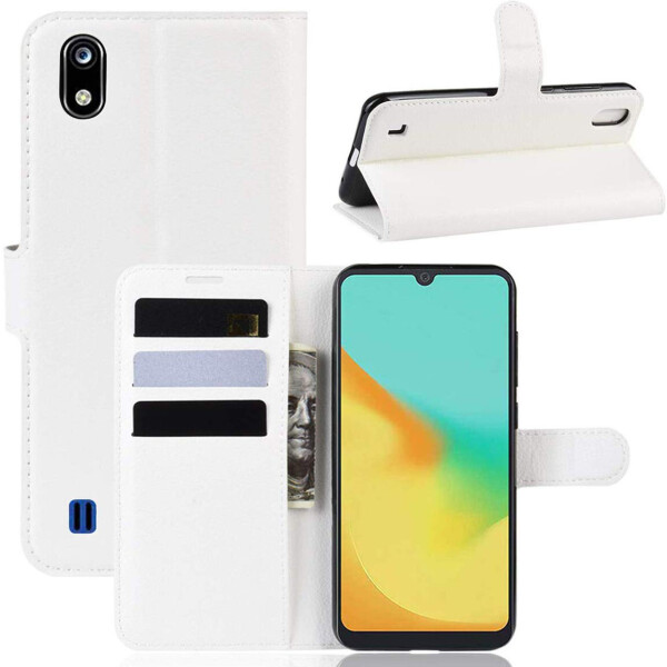 

Чехол-книжка Litchie Wallet для ZTE Blade A7 2019 White