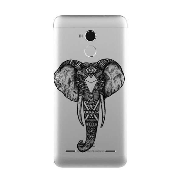 

Чехол с рисунком Printed Silicone для ZTE Blade V7 Lite Слон