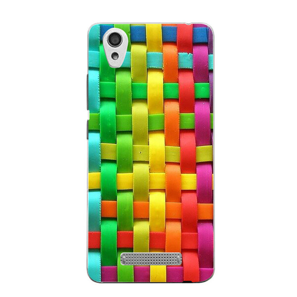 

Чехол с рисунком Printed Silicone для ZTE Blade X3 Плетенка