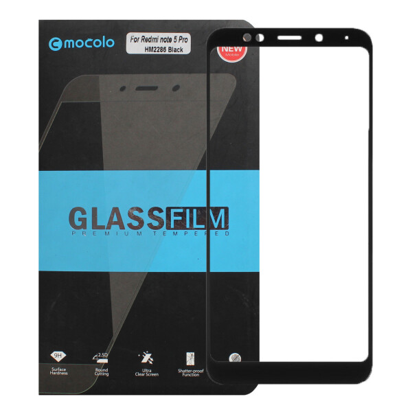 

Защитное стекло Mocolo 2.5D Full Cover для Xiaomi Redmi Note 5 Black